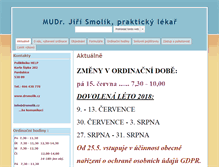 Tablet Screenshot of drsmolik.cz